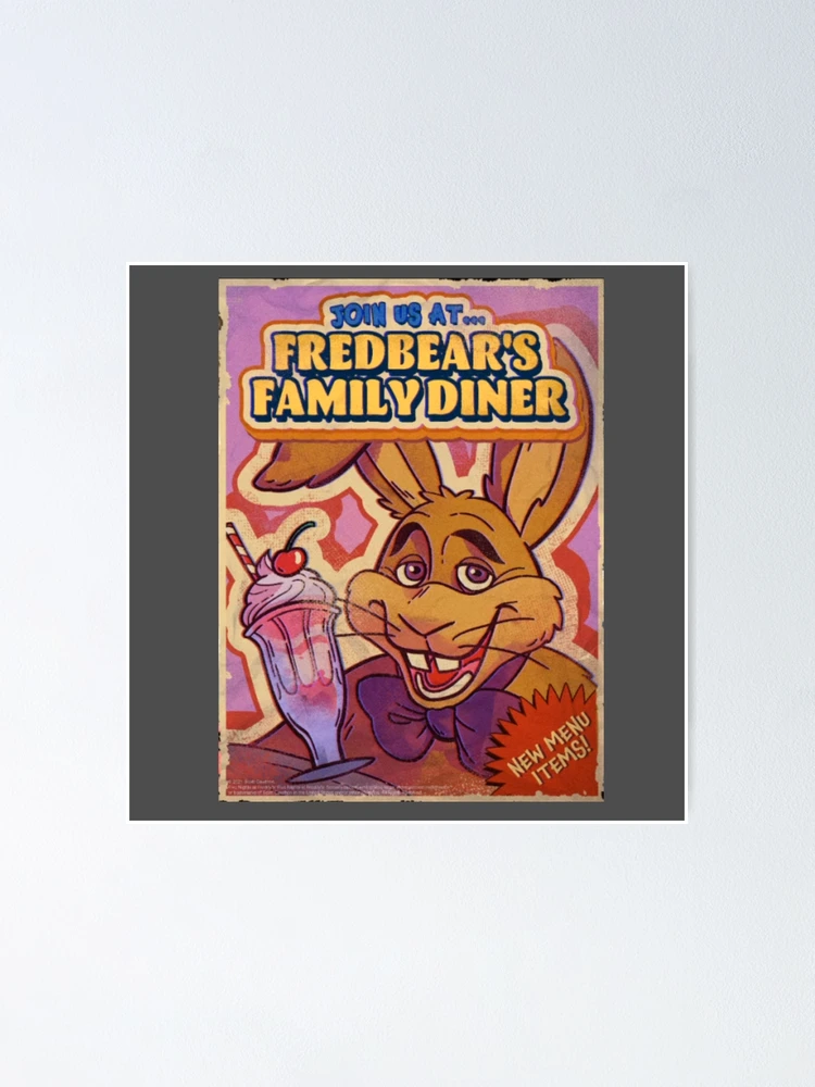 Fredbears Family Diner posters (inspired by TJOC and Final Nights 4 :  r/fivenightsatfreddys