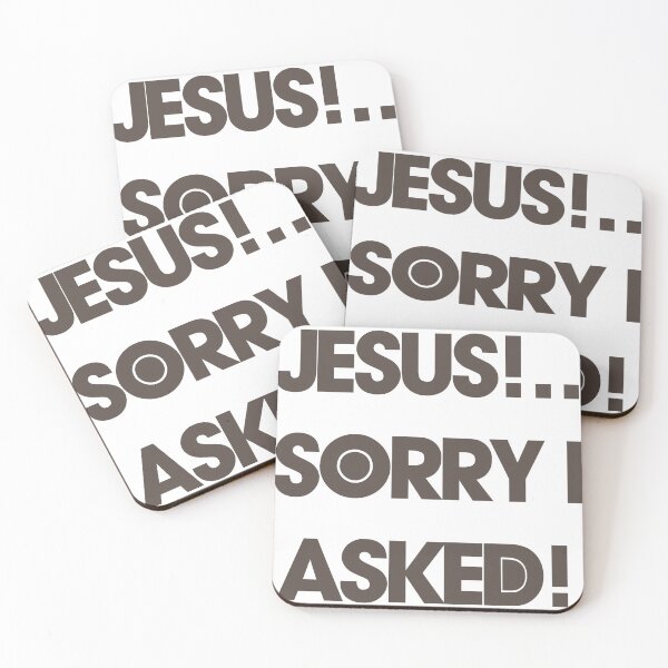 Item preview, Jesus, sorry I asked! designed and sold by IanBakerToons.
