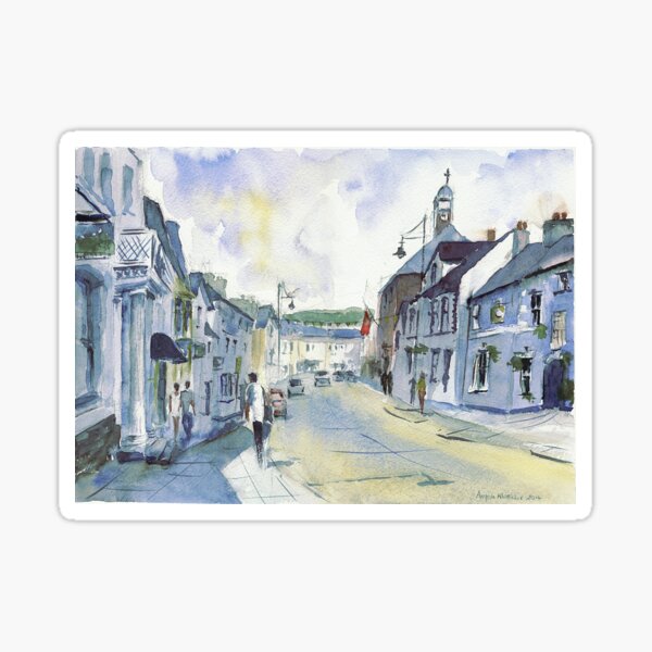 Item preview, Welsh town of Lampeter designed and sold by Truewatercolour.