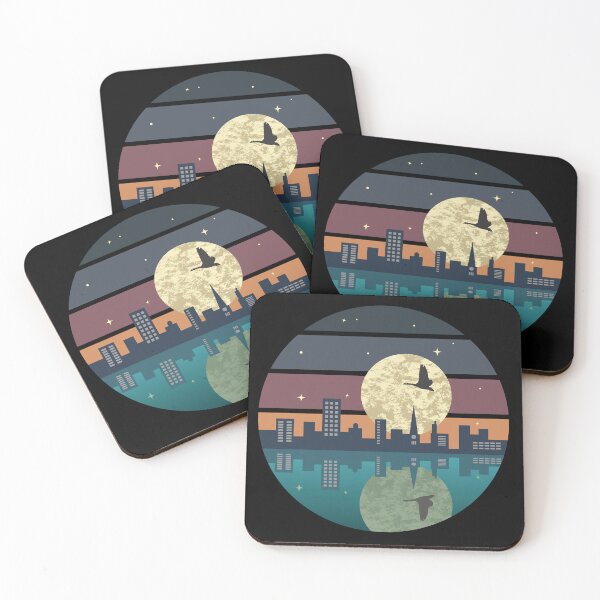 Item preview, City, Moon and Bird designed and sold by Scottees.