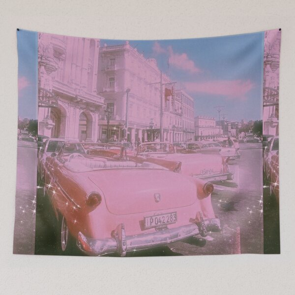 Item preview, vintage pink city designed and sold by sqftv.