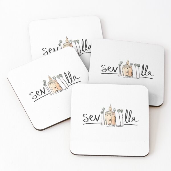 Item preview, Sevilla Spain andalusia tourism illustration  designed and sold by Tropical Blood.