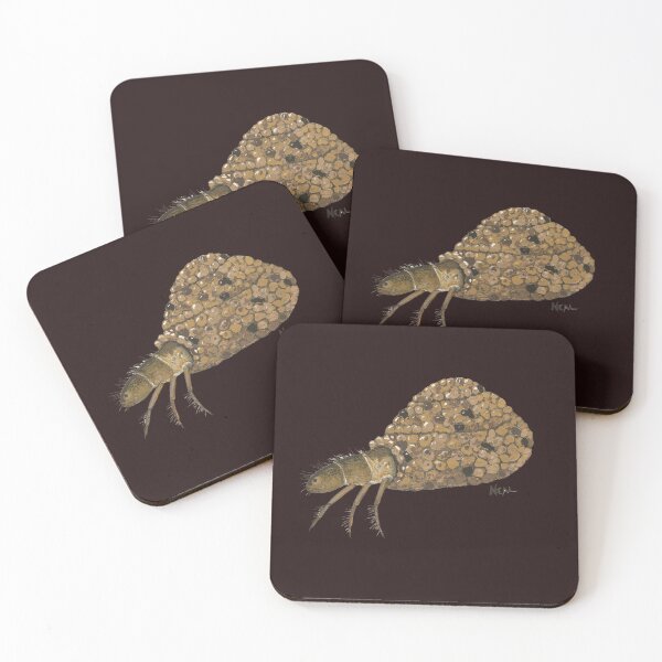 Item preview, Snail-case caddisfly designed and sold by LeakyCanoeArt.