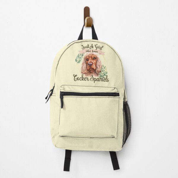 Item preview, Just a Girl Who Loves Cocker Spaniels - Cocker Spaniel Dogs designed and sold by DebbisPalette.