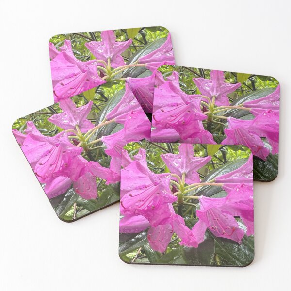 Item preview, Summer Pink Rhododendron Riot in the Rain designed and sold by Photomersion.