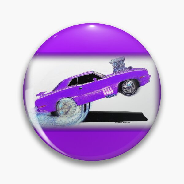 Item preview, Hot Rod Art  //  Plumb Krraaazzy Cuda! designed and sold by Imagin8er.