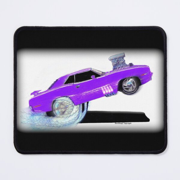 Item preview, Hot Rod Art  //  Plumb Krraaazzy Cuda! designed and sold by Imagin8er.