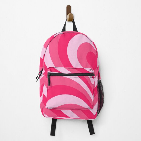 Evil Eye Pink Girls Ruffled Backpack