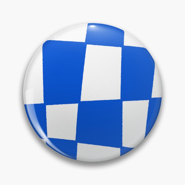 Item preview, Funky blue checkered Pattern designed and sold by Newbrain00.