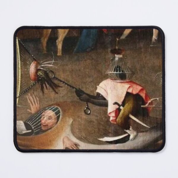 Item preview, Haywain (details) classic art by hieronymus bosch famous poster  designed and sold by Golido.