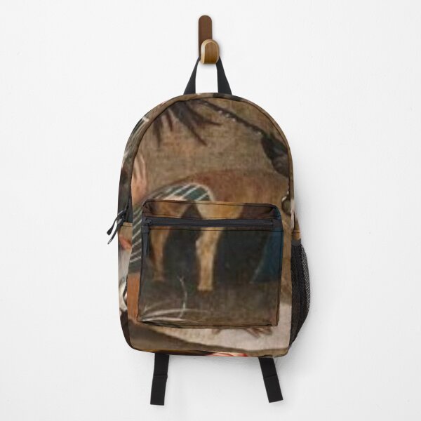 Item preview, Haywain (details) classic art by hieronymus bosch famous poster designed and sold by Golido.