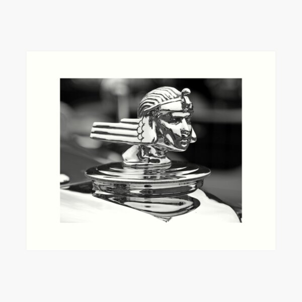 Stutz Hood Ornament Art Print