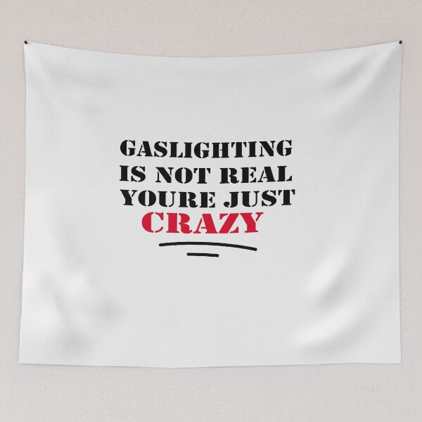 Item preview, gaslighting is not real youre just crazy t-shirt Essential T-Shirt  designed and sold by AdOmar.