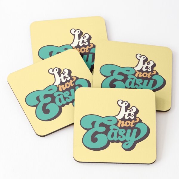 Item preview, Copy of It's Not easy - retro designed and sold by blurbox.