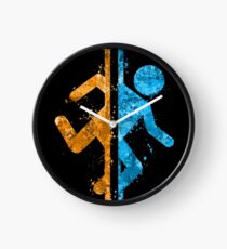 Portal Splatter Clock