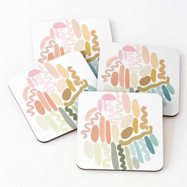 Item preview, Pastel colour abstract design  designed and sold by Sanaura.