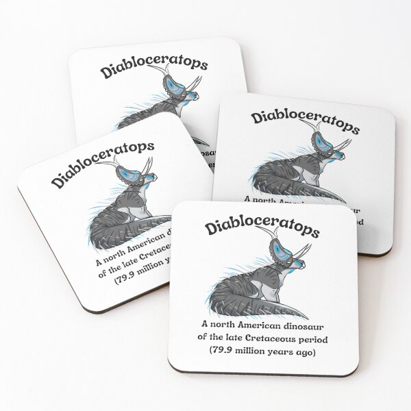 Item preview,  Diabloceratops, dinosaur,cretaceous, prehistoric, dino art, modern illustration, designed and sold by allycat57.