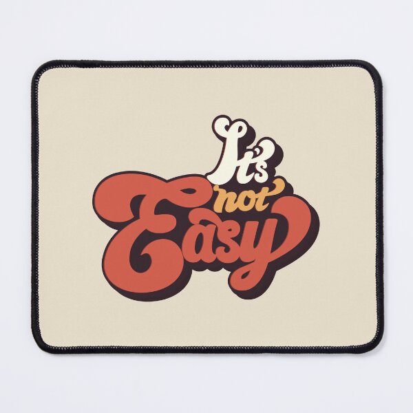 Item preview, It's Not easy - vintage designed and sold by blurbox.