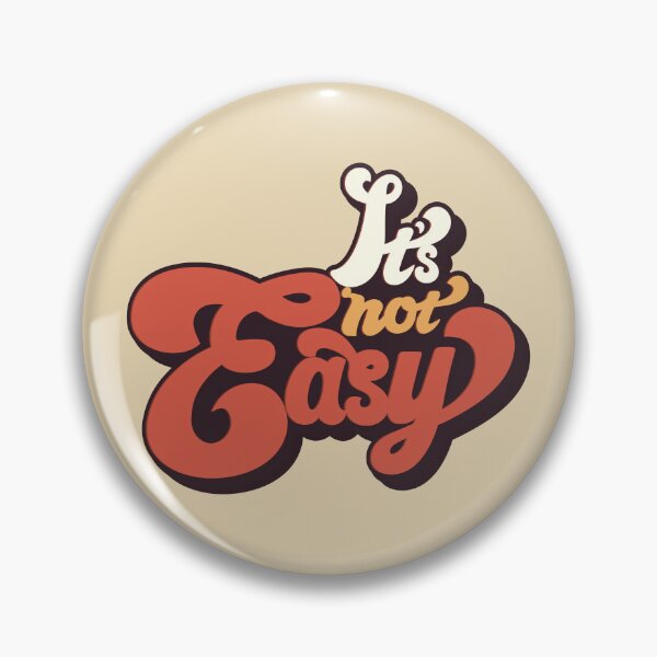 Item preview, It's Not easy - vintage designed and sold by blurbox.