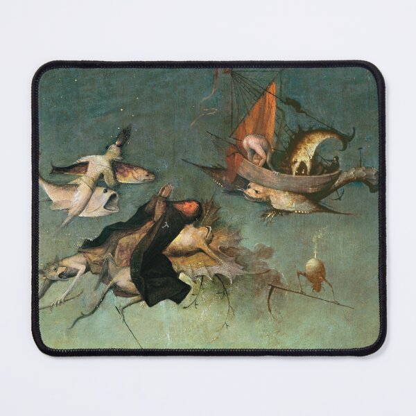 Item preview, Ascent of the blessed by hieronymus bosch classic art poster  designed and sold by Golido.