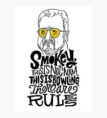 the big lebowski Photographic Print