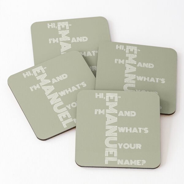 Item preview, Hi, I`m Emanuel - and what`s your name? designed and sold by AnnabellaRh.