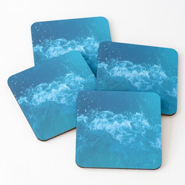Item preview, Beautiful Crashing Blue Ocean Waves At The Beach During Summer Holiday designed and sold by Barolina.