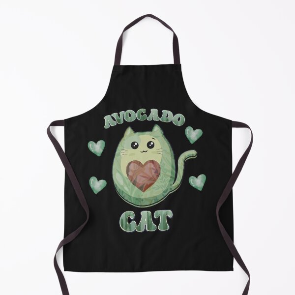Item preview, Cute Avocado Cat designed and sold by HappyLifeCreate.