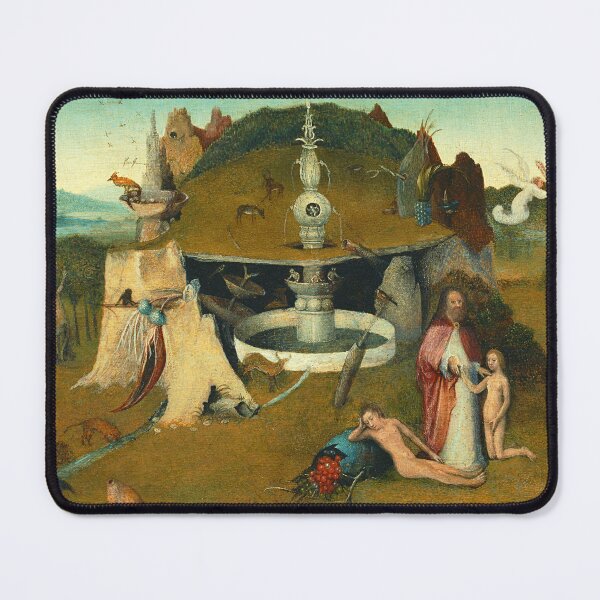 Item preview, The garden of earthly  delights classic art famous poster  designed and sold by Golido.