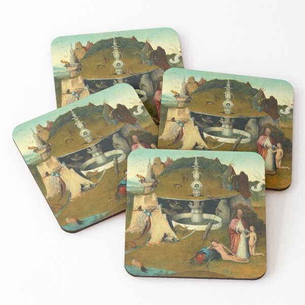 Item preview, The garden of earthly  delights classic art famous poster  designed and sold by Golido.