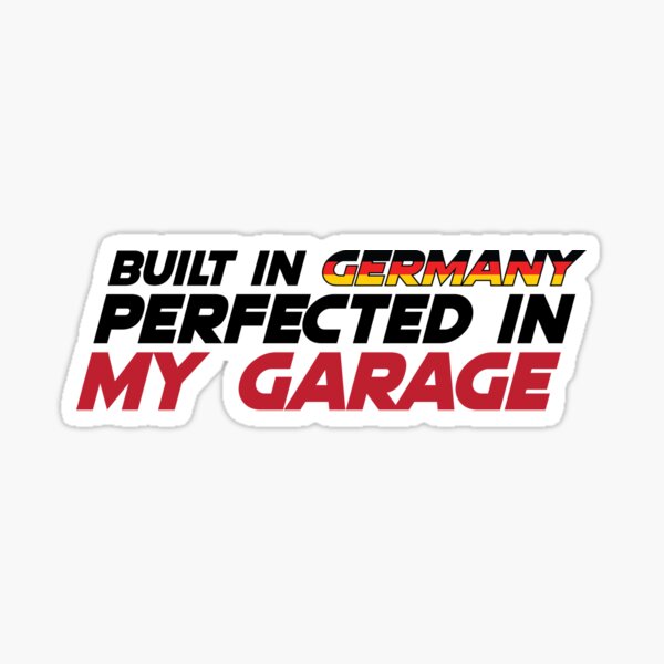 Item preview, Gebaut in Deutschland GEPRÜFT in meiner Garage designed and sold by MetricMeasure.