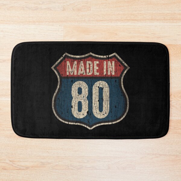 Item preview, Vintage 1980 Truck Driver Birthday 42 Years Old Interstate Shield designed and sold by MintaApparel.