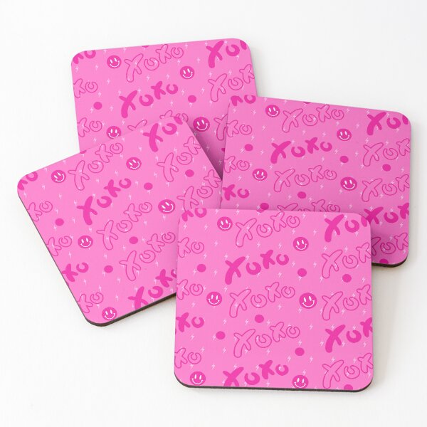 Item preview, Preppy School Supplies, Preppy, Aesthetic, Pink, Smiley, XOXO, Preppy Aesthetic designed and sold by Inspired Life Creative.