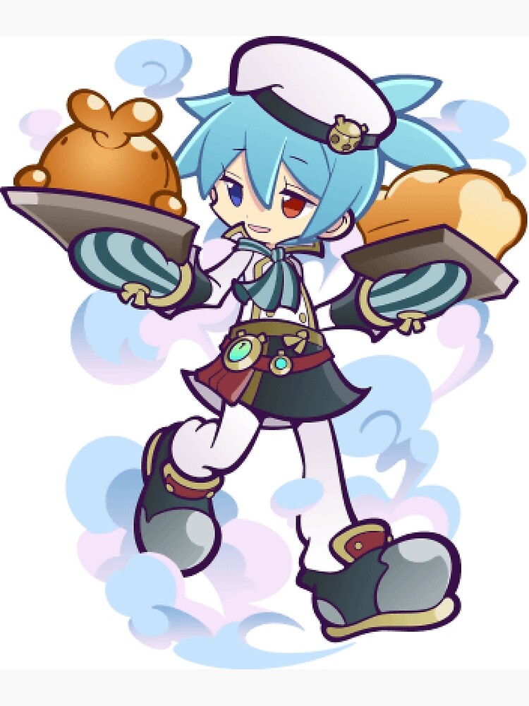 "Sig Puyo Puyo - Baker Sig" Poster for Sale by cloudwaifu | Redbubble