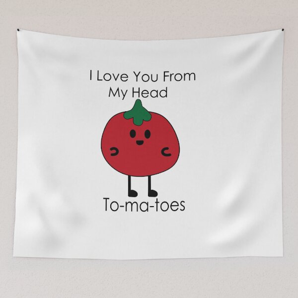 Item preview, I Love You Tomato designed and sold by Roevkos.