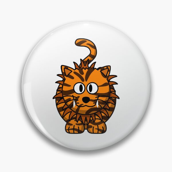 Item preview, Cute Funny Cartoon Tiger designed and sold by CreativeCranium.