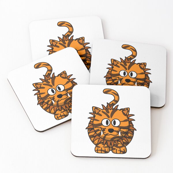 Item preview, Cute Funny Cartoon Tiger designed and sold by CreativeCranium.