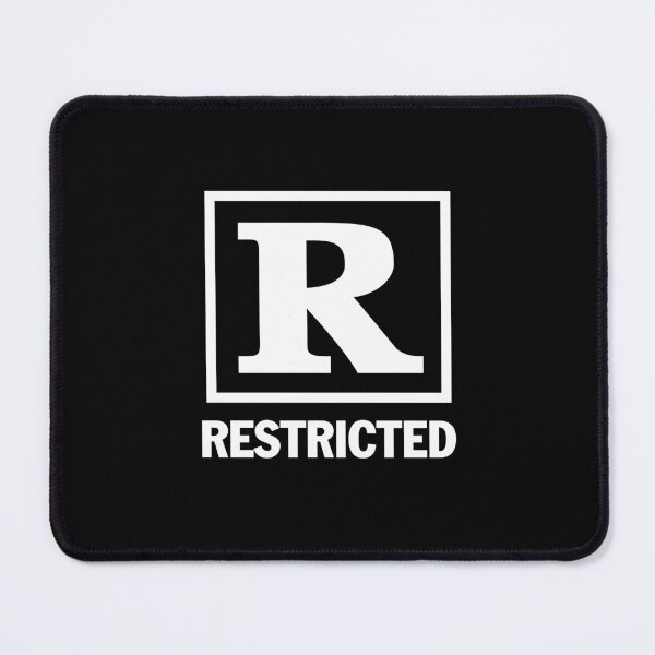 Rated R Restricted Funny Logo Television Movies & Sarcastic -  Israel