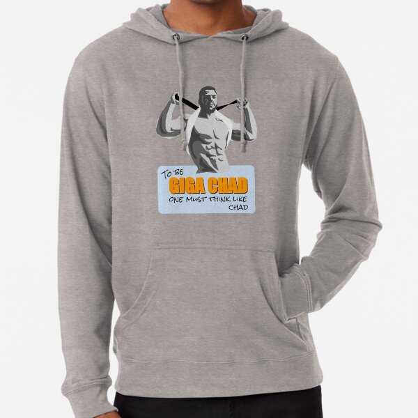 Giga Chad Meme Sweater - Bodybuilder Gym Sweatshirt for Fans