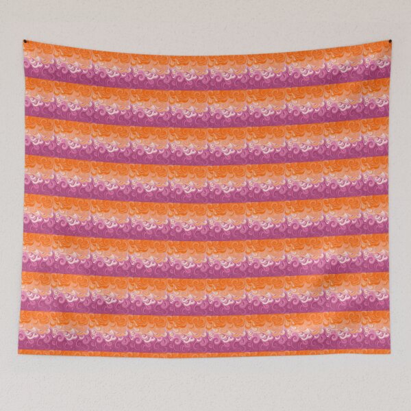Item preview, Subtle Lesbian Flag Swirl Pattern designed and sold by AshleeBathroom.