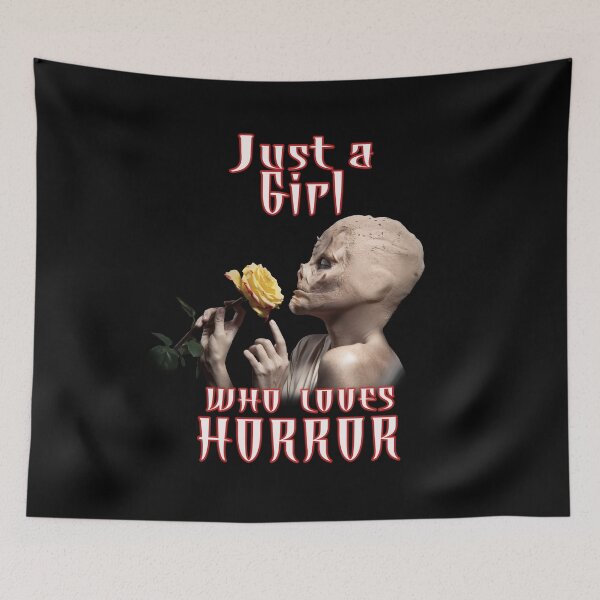 Item preview, Just A Girl Who Loves Horror designed and sold by david parry.