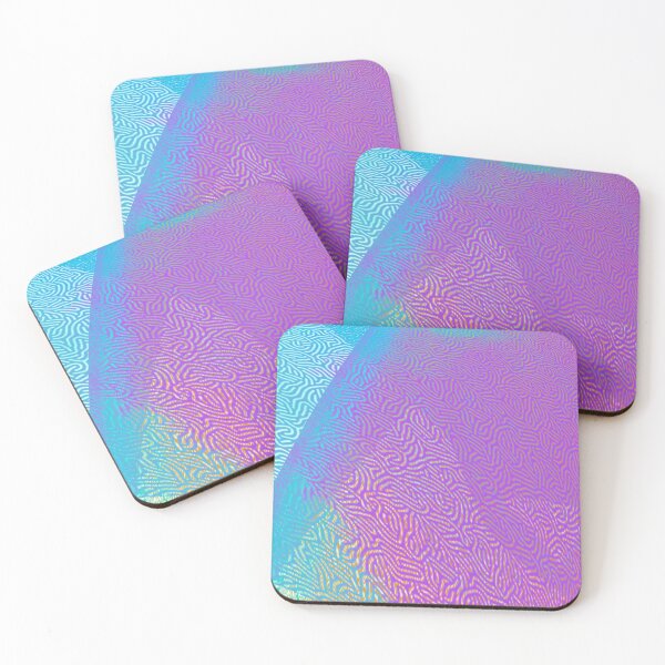 Item preview, Teal and Pink Overlap  designed and sold by headtrackerart.