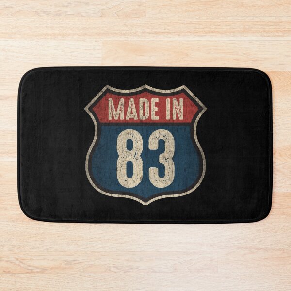 Item preview, Vintage 1983 Trucker Birthday 39 Years Old Interstate Shield designed and sold by MintaApparel.