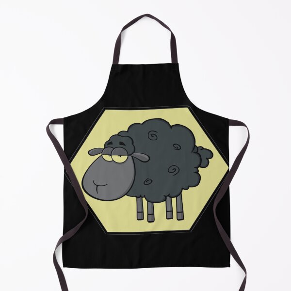 Item preview, Black Sheep Hexagon designed and sold by Brkoo-Shop.