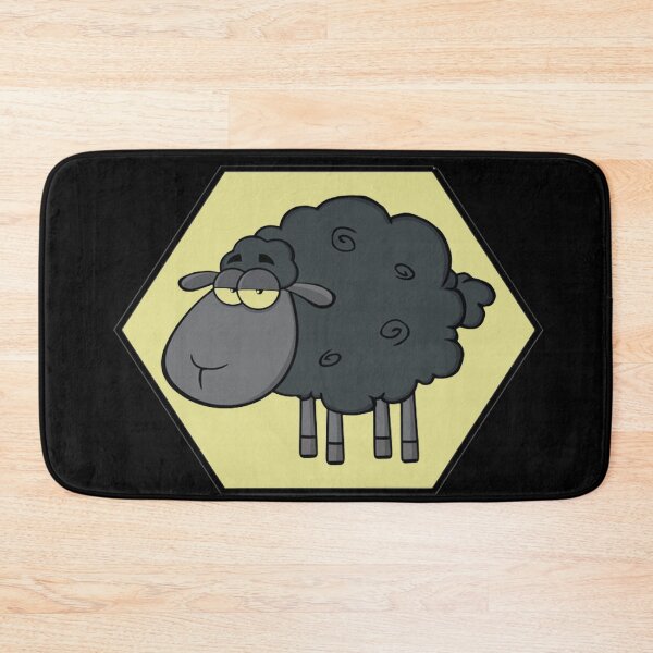 Item preview, Black Sheep Hexagon designed and sold by Brkoo-Shop.