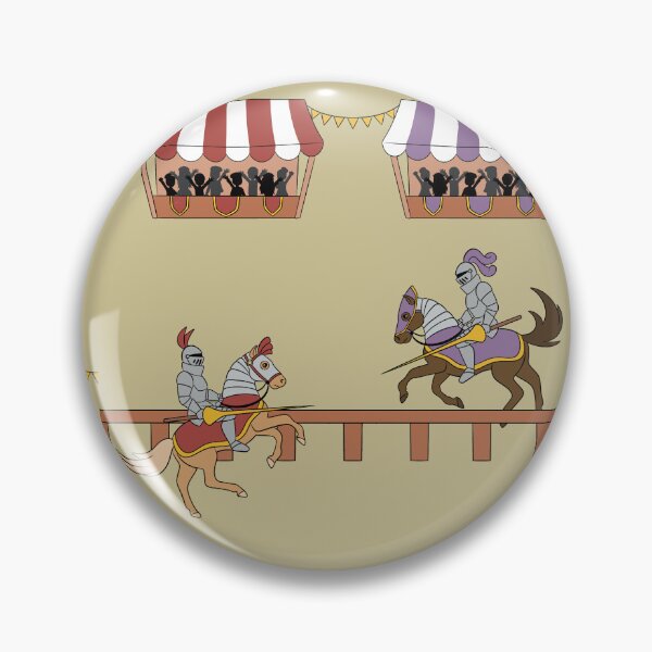Item preview, knights jousting designed and sold by TimeSkiff.