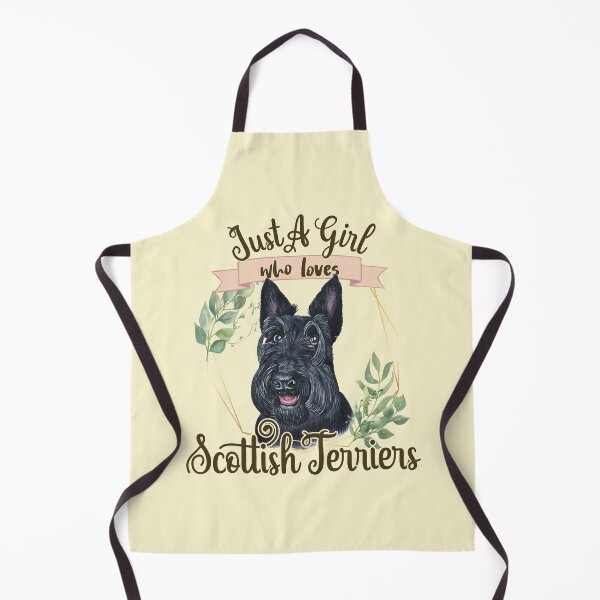 Item preview, Solo una chica que ama a los terrieres escoceses - Perros escoceses designed and sold by DebbisPalette.