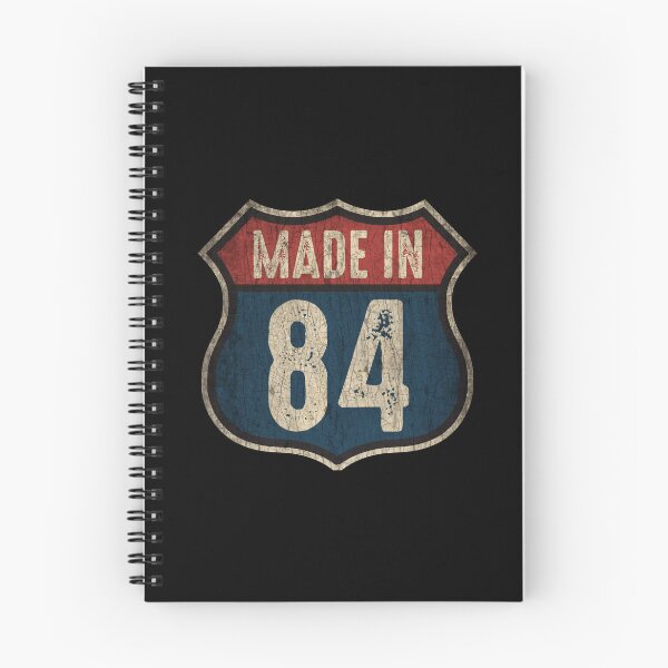 Item preview, Vintage 1984 Trucker Birthday 38 Years Old Interstate Shield designed and sold by MintaApparel.