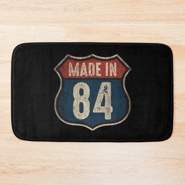 Item preview, Vintage 1984 Trucker Birthday 38 Years Old Interstate Shield designed and sold by MintaApparel.