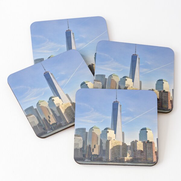 Item preview, World Trade Center from Hoboken Ferry designed and sold by Kurt Gardiner.